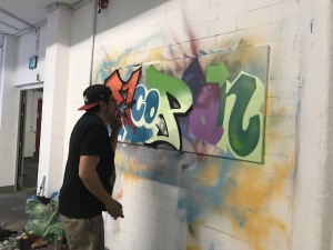 ECOPLAN Graffiti-Workshop Coach